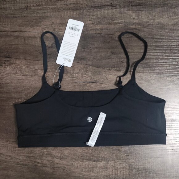 CRZ YOGA Black Sports Bra - Size L - New with Tags - Picture 3 of 3